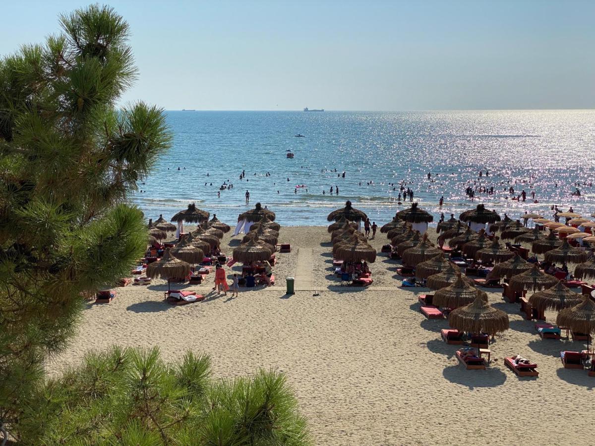 Sunset Sea View - Beachfront Balcony - Ac - Wifi Durrës 外观 照片