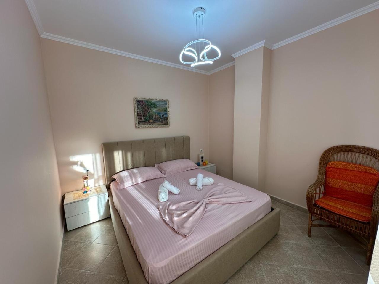 Sunset Sea View - Beachfront Balcony - Ac - Wifi Durrës 外观 照片