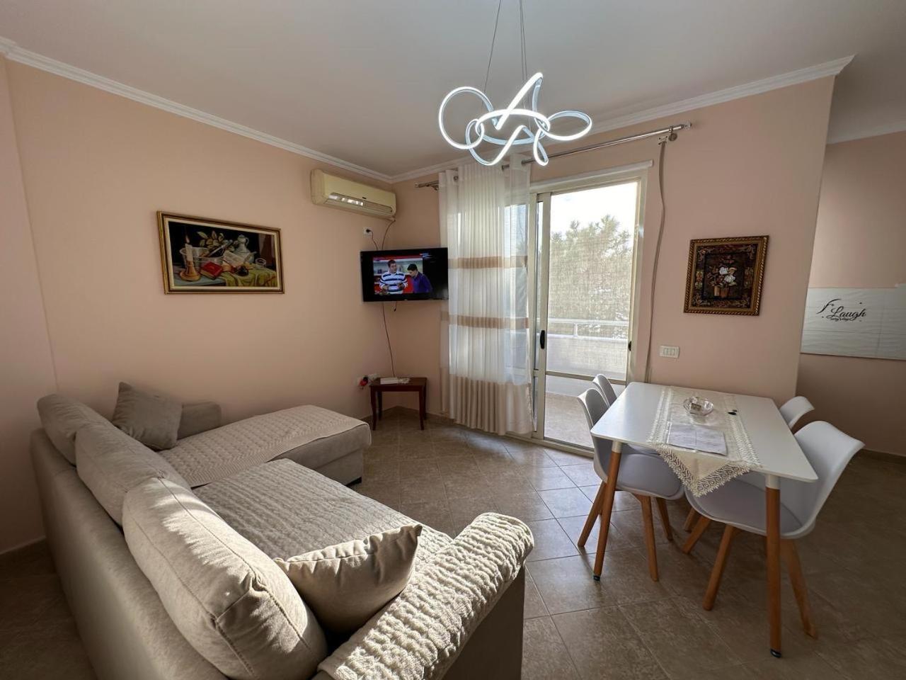 Sunset Sea View - Beachfront Balcony - Ac - Wifi Durrës 外观 照片